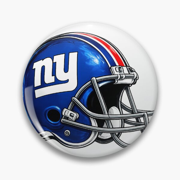 Item preview, New York Giants NFL Helmet Logo Drawing designed and sold by Luke Foran Sports Art.