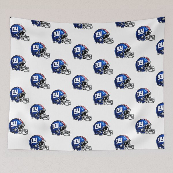 Item preview, New York Giants NFL Helmet Logo Drawing designed and sold by Luke Foran Sports Art.