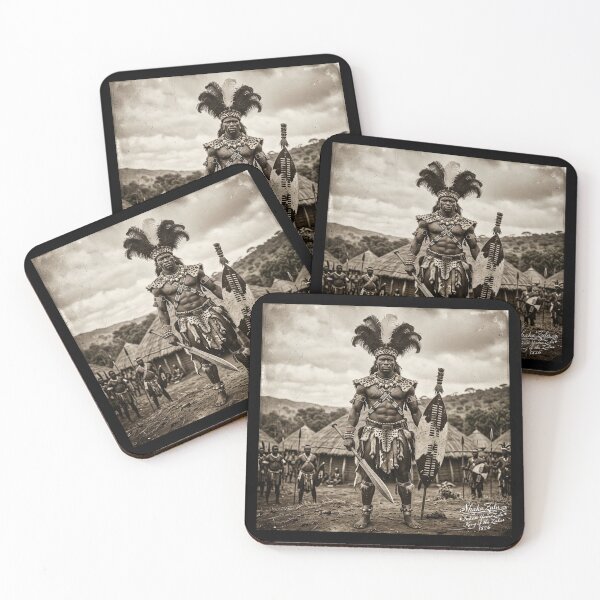 Item preview, KING SHAKA ZULU designed and sold by BabaSoti.