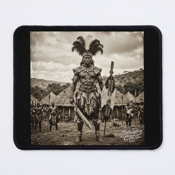 Item preview, KING SHAKA ZULU designed and sold by BabaSoti.