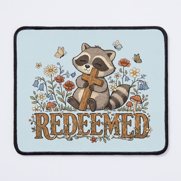 Item preview, Redeemed Raccoon Christian Faith designed and sold by NosandEdgy.