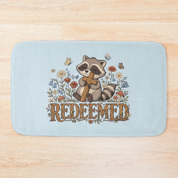 Item preview, Redeemed Raccoon Christian Faith  designed and sold by NosandEdgy.