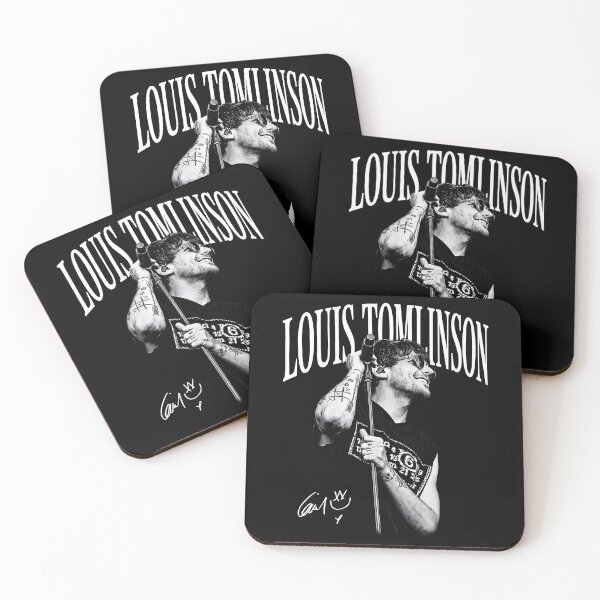 Item preview, The Tommo Louis Tomlinson Black And White Signature Concert Portrait designed and sold by TaniaSandor.