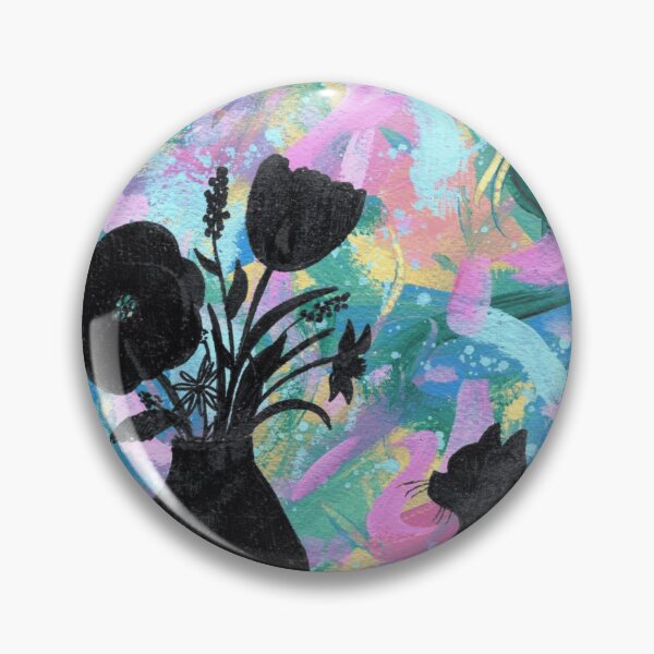 Item preview, Curious Cat and Shadows designed and sold by Artful-Blooms.
