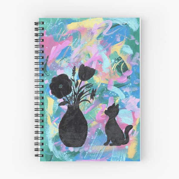 Item preview, Curious Cat and Shadows designed and sold by Artful-Blooms.