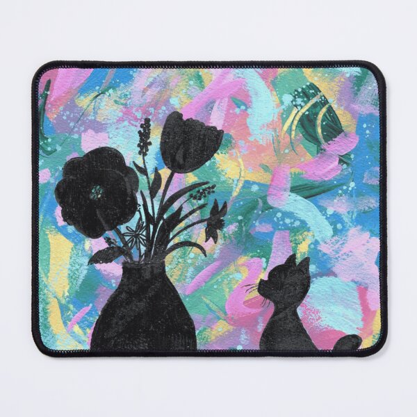Item preview, Curious Cat and Shadows designed and sold by Artful-Blooms.