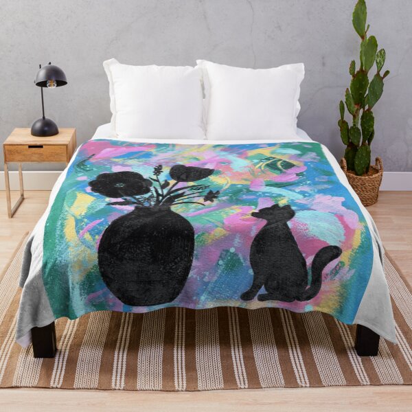 Item preview, Curious Cat and Shadows designed and sold by Artful-Blooms.