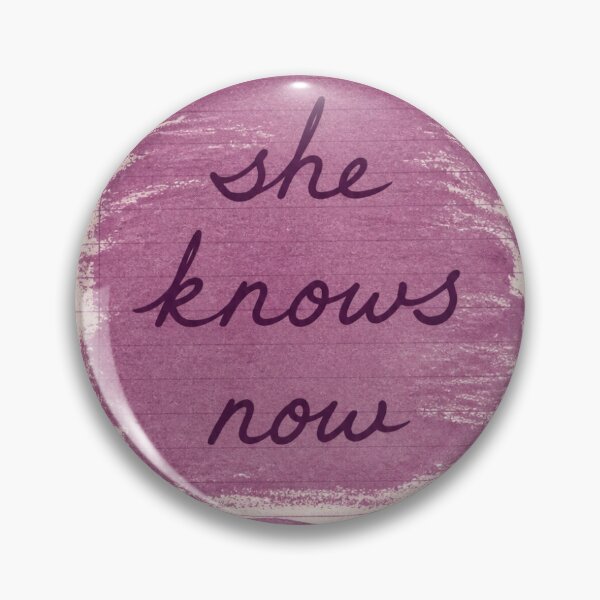 Item preview, She Knows Now designed and sold by Story Stickers.