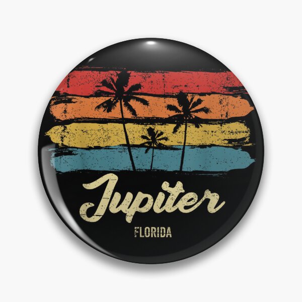 Item preview, Jupiter Florida Palm Trees designed and sold by goombi-creative.