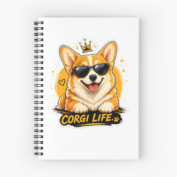 Item preview, Corgi Life | Cute Cartoon Corgi with Sunglasses Funny Dog Lover  designed and sold by yassinehelal.