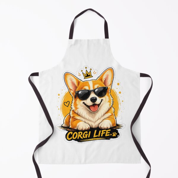 Item preview, Corgi Life | Cute Cartoon Corgi with Sunglasses Funny Dog Lover designed and sold by yassinehelal.