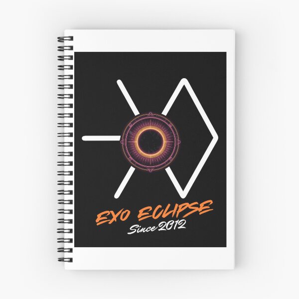 Item preview, EXO Solar Eclipse Retro Futuristic Metallic Badge Graphic Ver. 1 designed and sold by Gameshalah's Designs Hub.