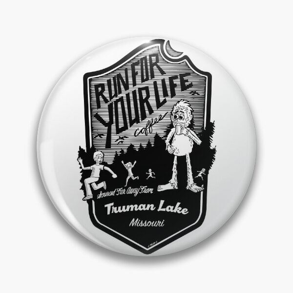Item preview, Run For Your Life Coffee at Truman Lake in Missouri. designed and sold by John Morris Illustration.