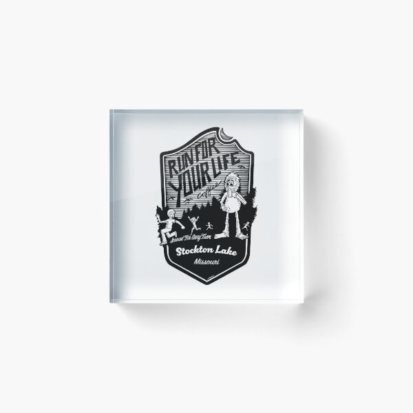 Item preview, Run For Your Life Coffee at Stockton Lake in Missouri. designed and sold by John Morris Illustration.