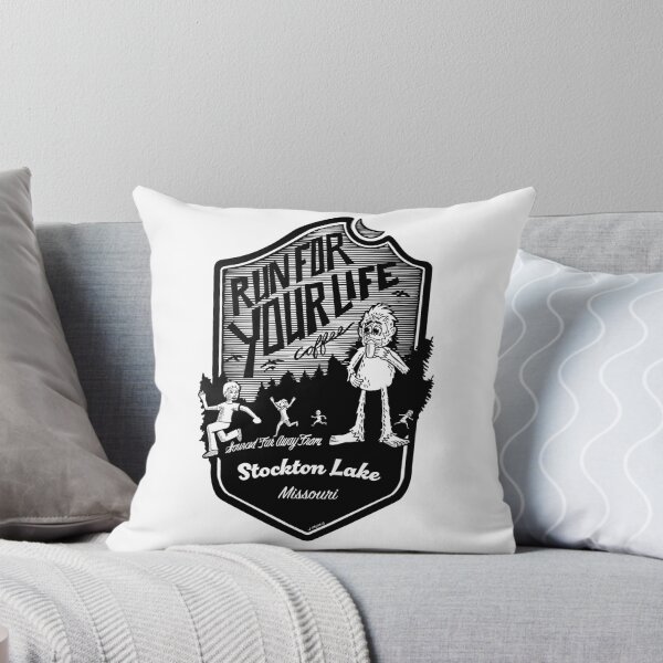 Item preview, Run For Your Life Coffee at Stockton Lake in Missouri. designed and sold by John Morris Illustration.