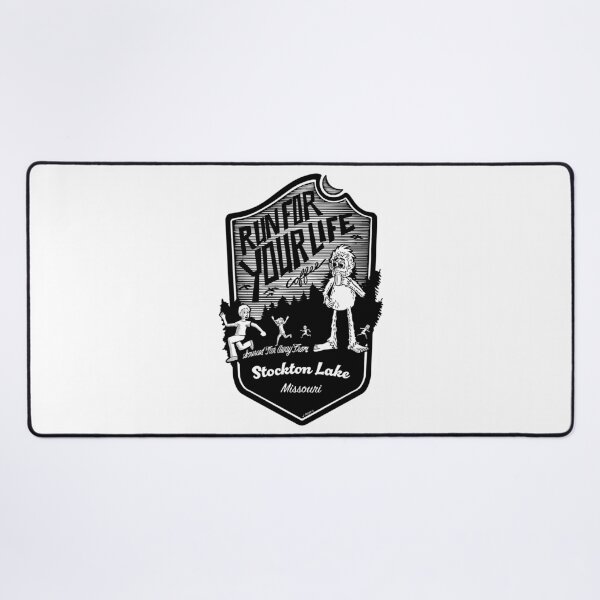 Item preview, Run For Your Life Coffee at Stockton Lake in Missouri. designed and sold by John Morris Illustration.