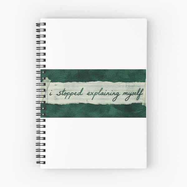 Item preview, I Stopped Explaining Myself designed and sold by Story Stickers.