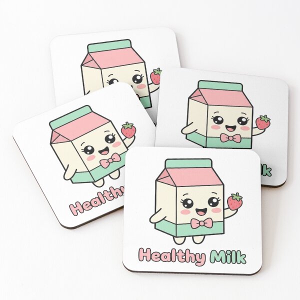 Item preview, Cute Healthy Milk Kawaii PNG | Adorable Strawberry Milk Carton Cartoon Clipart designed and sold by morning sun.