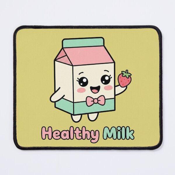 Item preview, Cute Healthy Milk Kawaii PNG | Adorable Strawberry Milk Carton Cartoon Clipart designed and sold by morning sun.