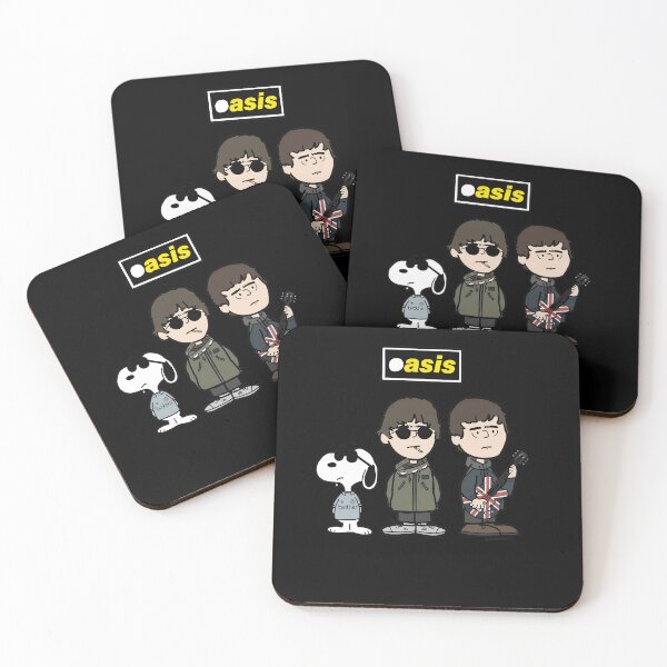 Item preview, Oasiss Band Members Cartoon  designed and sold by PaulaWo.