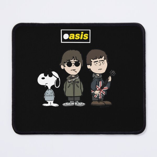 Item preview, Oasiss Band Members Cartoon designed and sold by PaulaWo.