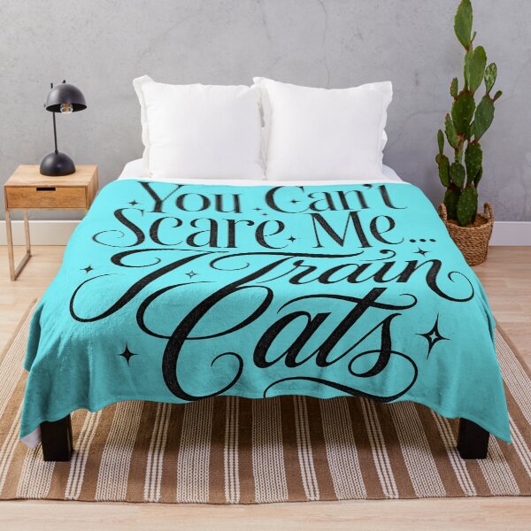 Item preview, You Can't Scare Me... I Train Cats designed and sold by Shy Fractal Designs.