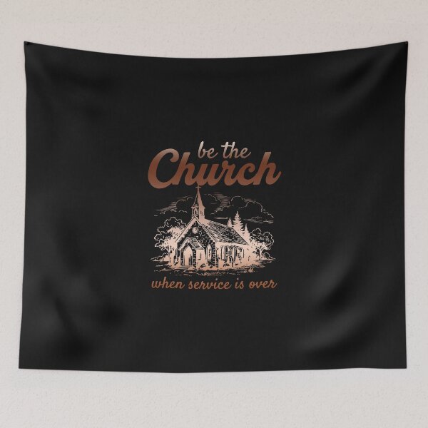 Item preview, Be The Church Christian Faith Vintage Church Worship Scripture designed and sold by ChuyenSuperx.