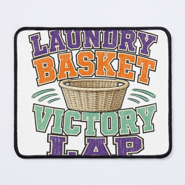Item preview, Laundry Basket Victory Lap designed and sold by aihrgdesign.