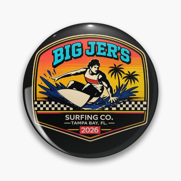 Item preview, Big Jer's Surfing Co. Orange Logo 2026 designed and sold by JBDesigns21.