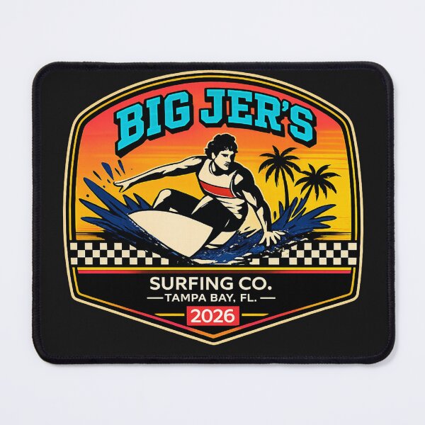 Item preview, Big Jer's Surfing Co. Orange Logo 2026 designed and sold by JBDesigns21.