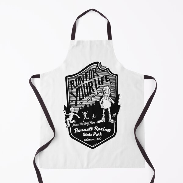 Item preview, Run For Your Life Coffee in Bennett Spring State Park in Missouri designed and sold by John Morris Illustration.