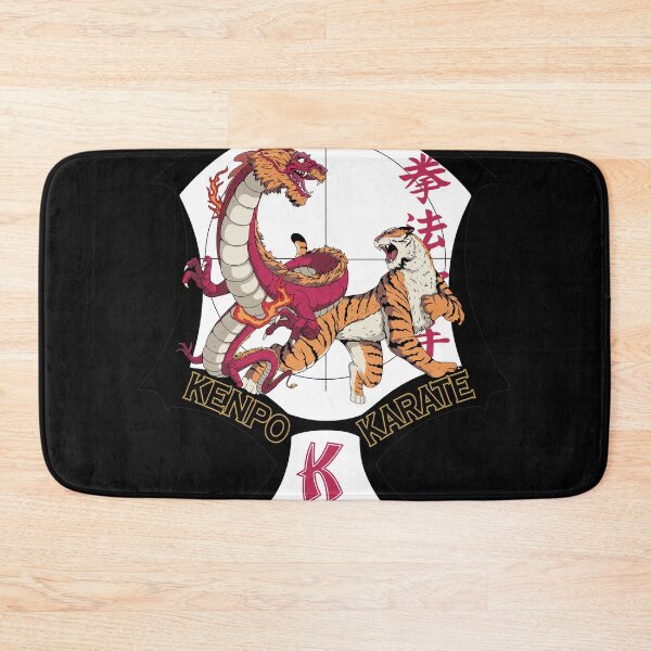 Item preview, American Kenpo Karate Dragon and Tiger Crest designed and sold by TypoEmporium.
