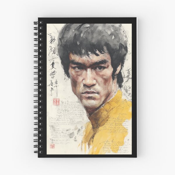 Item preview, Dragon Spirit Martial Arts Ink Portrait designed and sold by TypoEmporium.