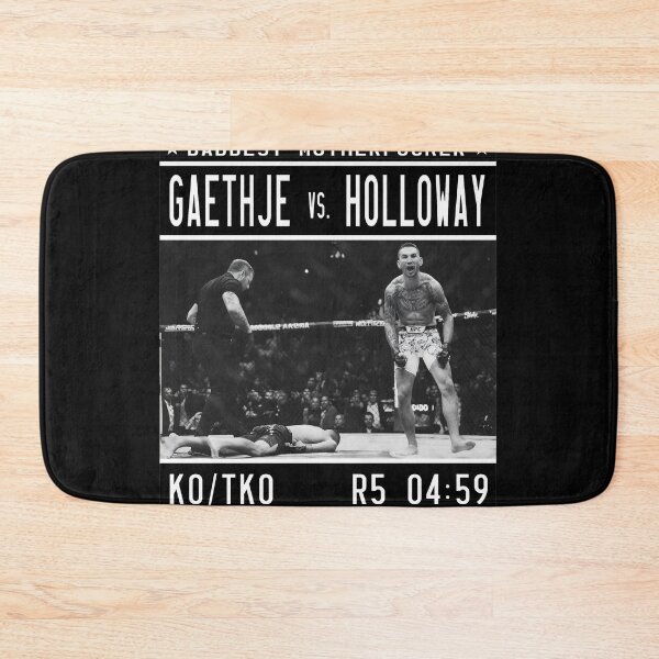 Item preview, Holloway vs Gaethje UFC 300 Knockout Event Poster designed and sold by TypoEmporium.
