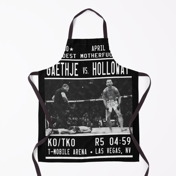 Item preview, Holloway vs Gaethje UFC 300 Knockout Event Poster designed and sold by TypoEmporium.