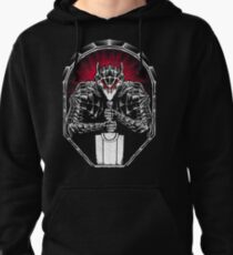 Black Swordsman Pullover Hoodie