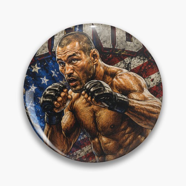 Item preview, American MMA Fighter Legend Hendo Poster Art designed and sold by TypoEmporium.