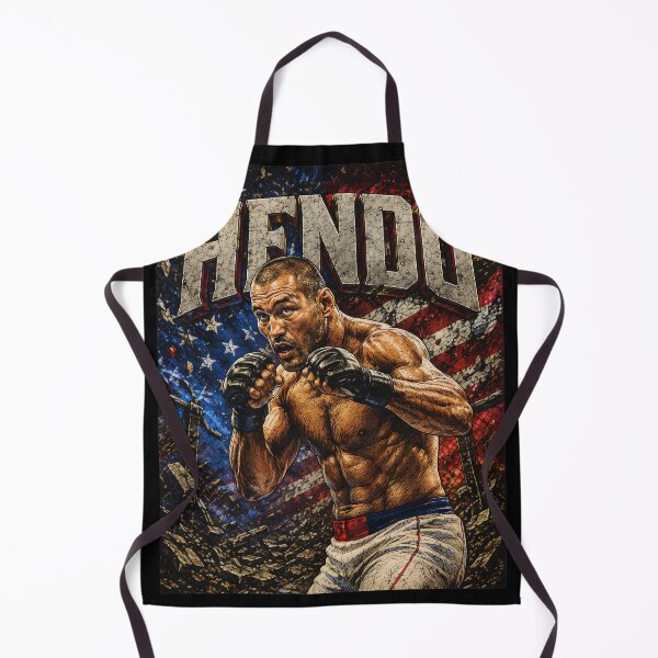 Item preview, American MMA Fighter Legend Hendo Poster Art designed and sold by TypoEmporium.