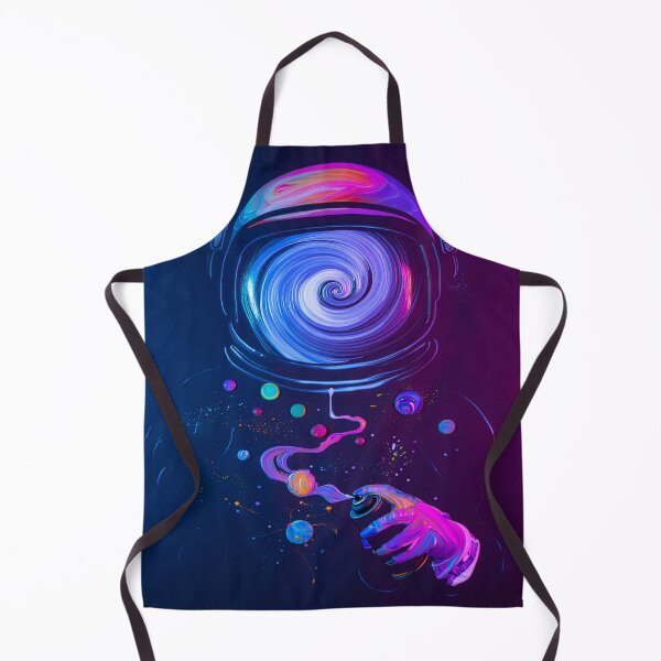 Item preview, Cosmic Astronaut Spray Painting Space Art designed and sold by XDesignStudio.