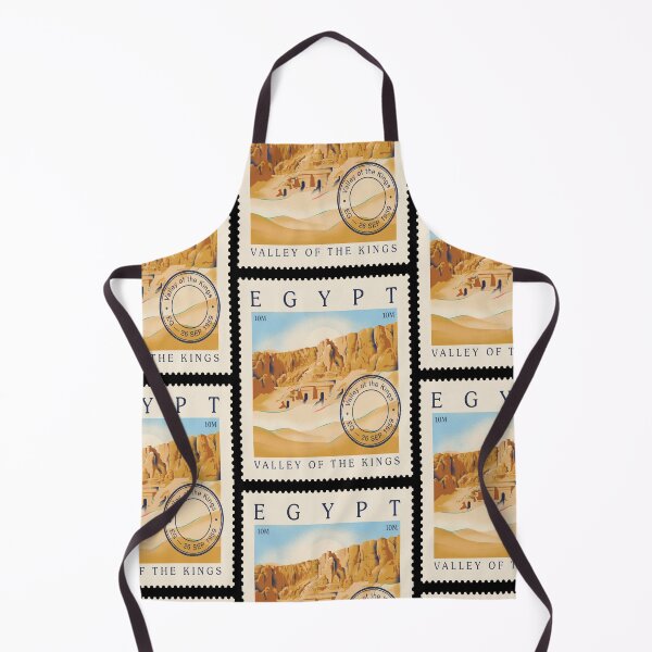 Item preview, Valley of the Kings Egypt Cliff Tomb Stamp Sticker designed and sold by stickercuffs.