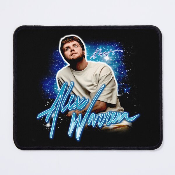 Item preview, Musician Portrait Night Sky Blue Neon Stars Live Tour designed and sold by LensandLine.