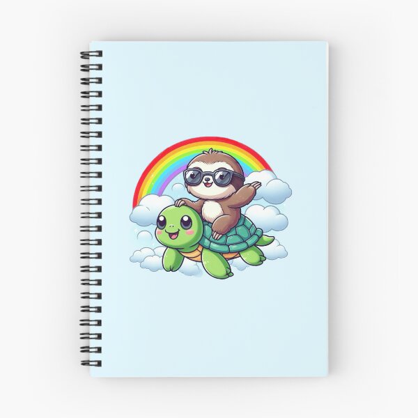 Item preview, Sloth Riding a Turtle designed and sold by Myra365Art.