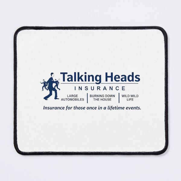 Item preview, Talking Heads Insurance Parody designed and sold by HesseCove.