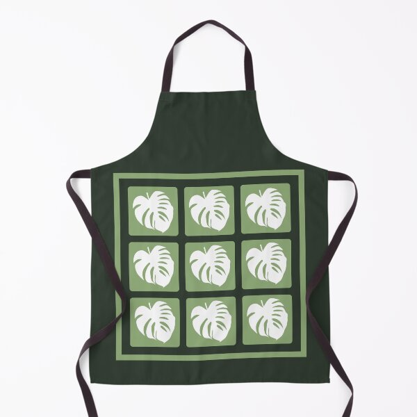Item preview, Monstera Leaf Grid Pattern Tropical Botanical designed and sold by HYPNK.