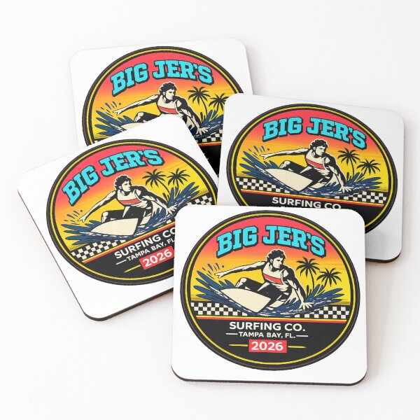 Item preview, Big Jer's Surfing Co. Orange Circle Logo 2026 designed and sold by JBDesigns21.