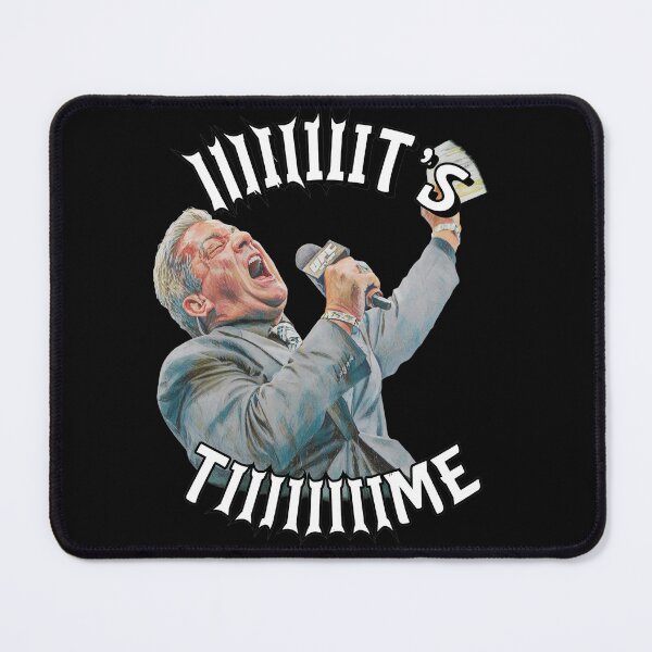 Item preview, It's Time MMA Announcer Iconic Phrase designed and sold by TypoEmporium.
