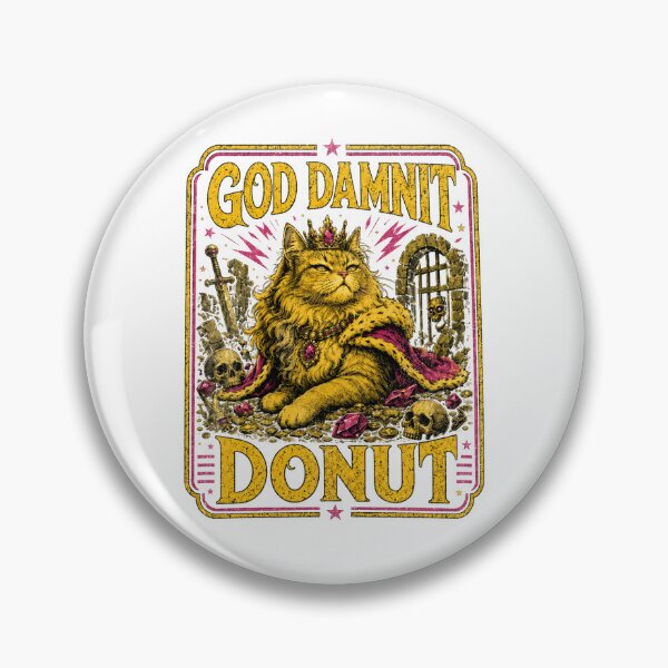 Item preview, God Damnit Donut designed and sold by Theaurore.