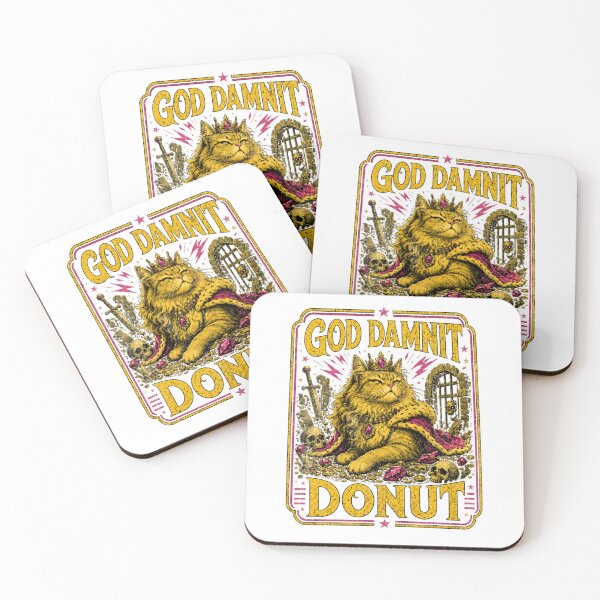 Item preview, God Damnit Donut designed and sold by Theaurore.