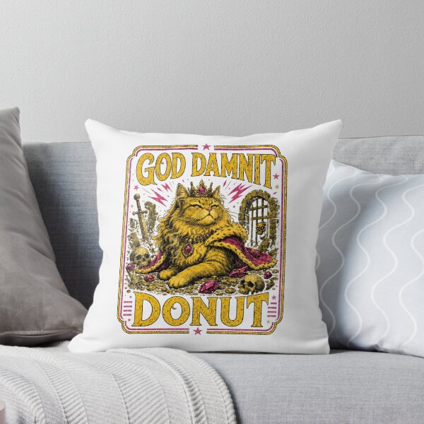 Item preview, God Damnit Donut designed and sold by Theaurore.
