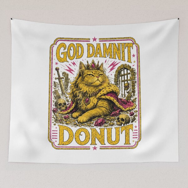 Item preview, God Damnit Donut designed and sold by Theaurore.